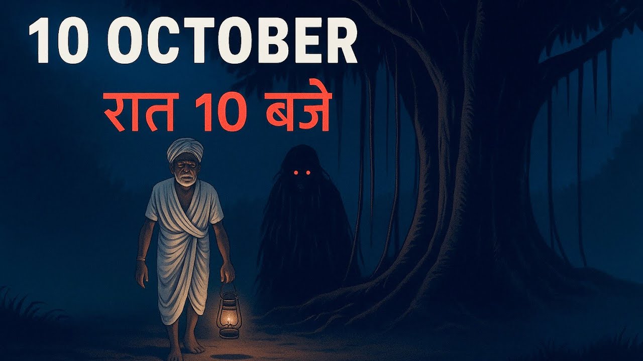 10 October रात 10 बजे | Hindi horror story 2025 | bhootiya kahani 