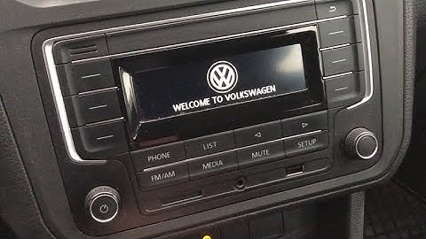 VW Radio reset / car radio reset