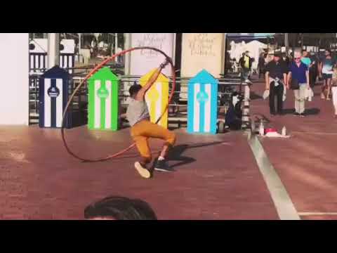 pablo solari, cyr wheel, canarias