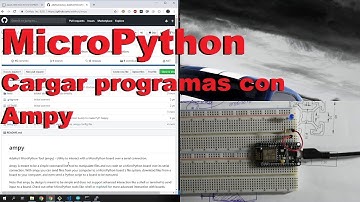 Micropython - Cargar programas en esp8266 con Ampy