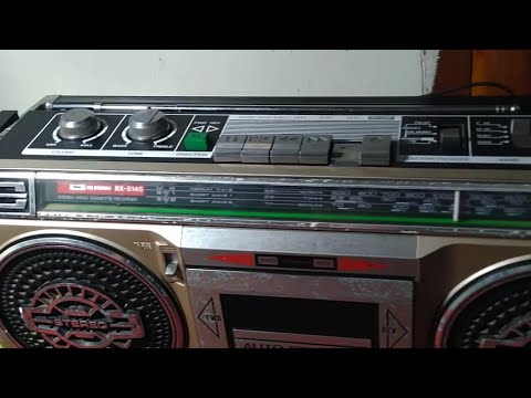 ○National 5BAND RAIDIO CASSETTE RECORDER RQ-554 ジャンク 部品取り 