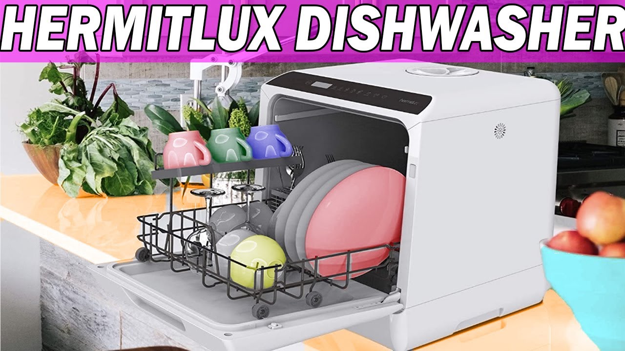 hermitlux Countertop Dishwasher Review - YouTube