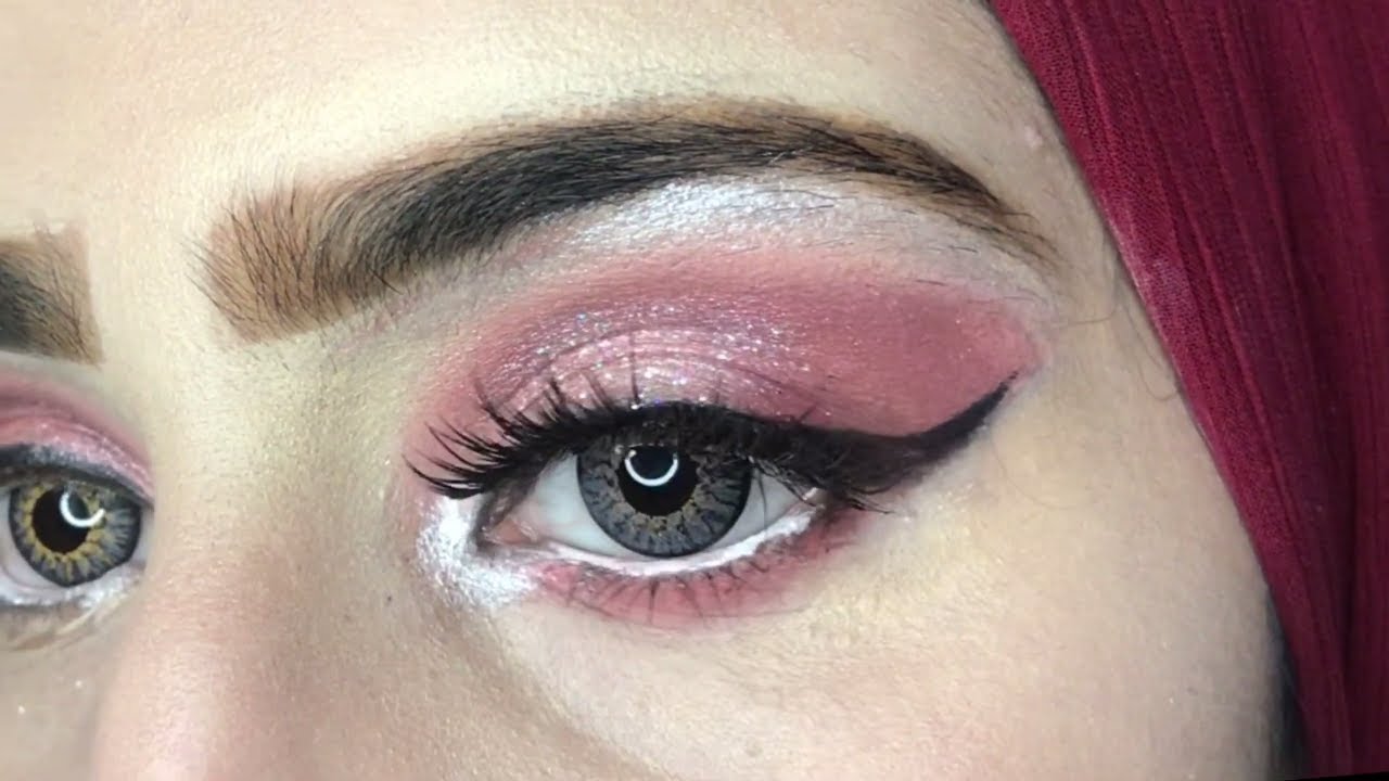 Pink Soft Glam Eye Makeup || Step by Step Tutorial for beginners ...