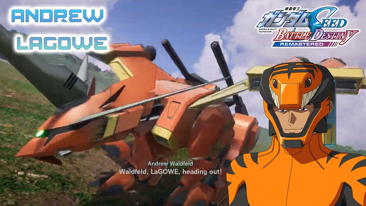 Andrew waldfeld Lagowe Gameplay:Gundam Seed Battle Destiny Remastered