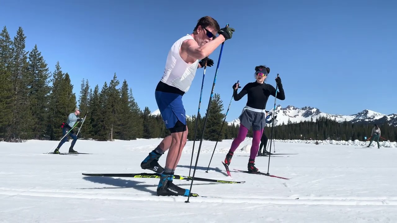 Advanced Marathon Skate Cross Country Technique Drill to Improve your Glide