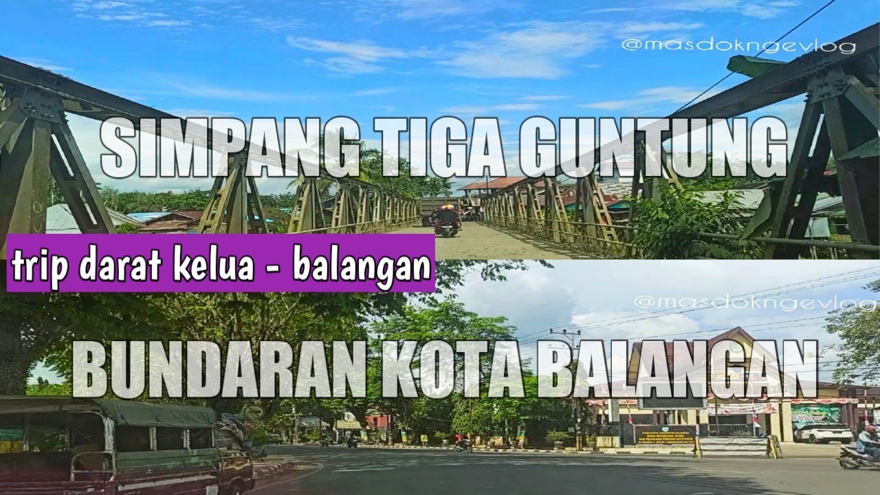 ngetrip jalur darat dari kelua ke balangan/paringin lewat jalan guntung dan lampihong no skip