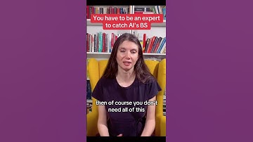 You Have to Be an Expert to Catch AI