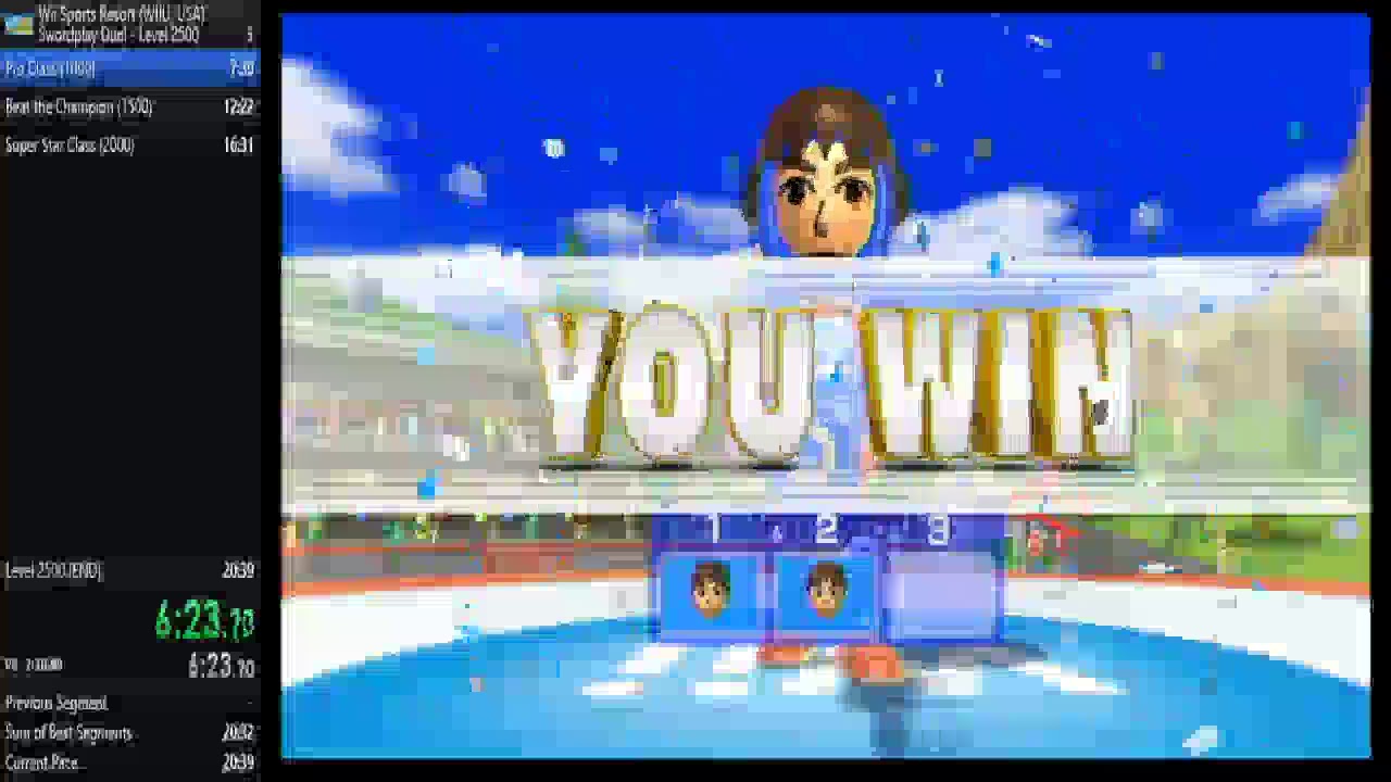 Wii Sports Resort Swordplay Duel Level 2500 In 1808 BtC In 11