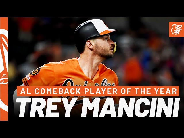 Trey Mancini welcomed back to Camden Yards with rousing ovation after  missing last season with cancer