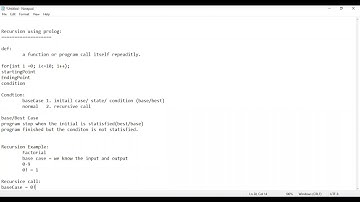 [OnlineSession] SP21 106315 AI Class#05, Session#01 AI using Prolog - Recursion