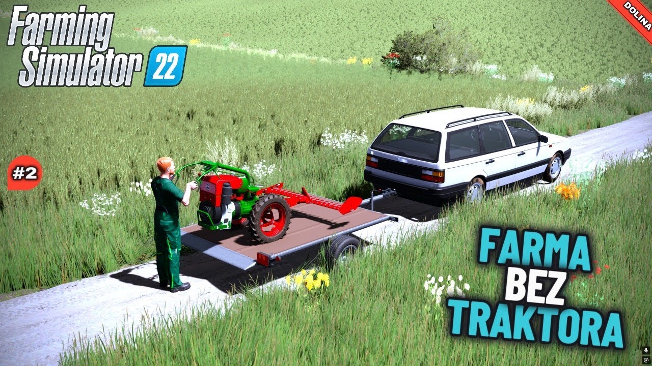 OSTAO SAM BEZ TRAKTORA u NAJTEZEM MOMENTU | KOSiM SA SAMOHODNOM KOSOM | EP2 | DOLINA | FS22