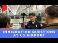 Us customs and immigration questions at usa airport  what do they ask f1 student visa guide