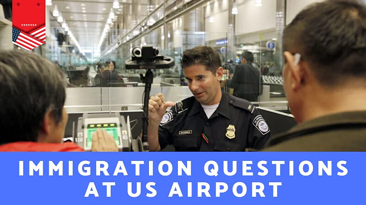 US Customs and Immigration Questions at USA Airport | What do they Ask? F1 Student Visa Guide - DayDayNews