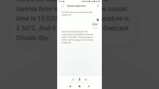 weather app google assistant screenshot 2