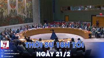 Thời sự 18h tối 21/2. HĐBA không thông qua được nghị quyết về Gaza; Ngoại trưởng Mỹ tới Brazil