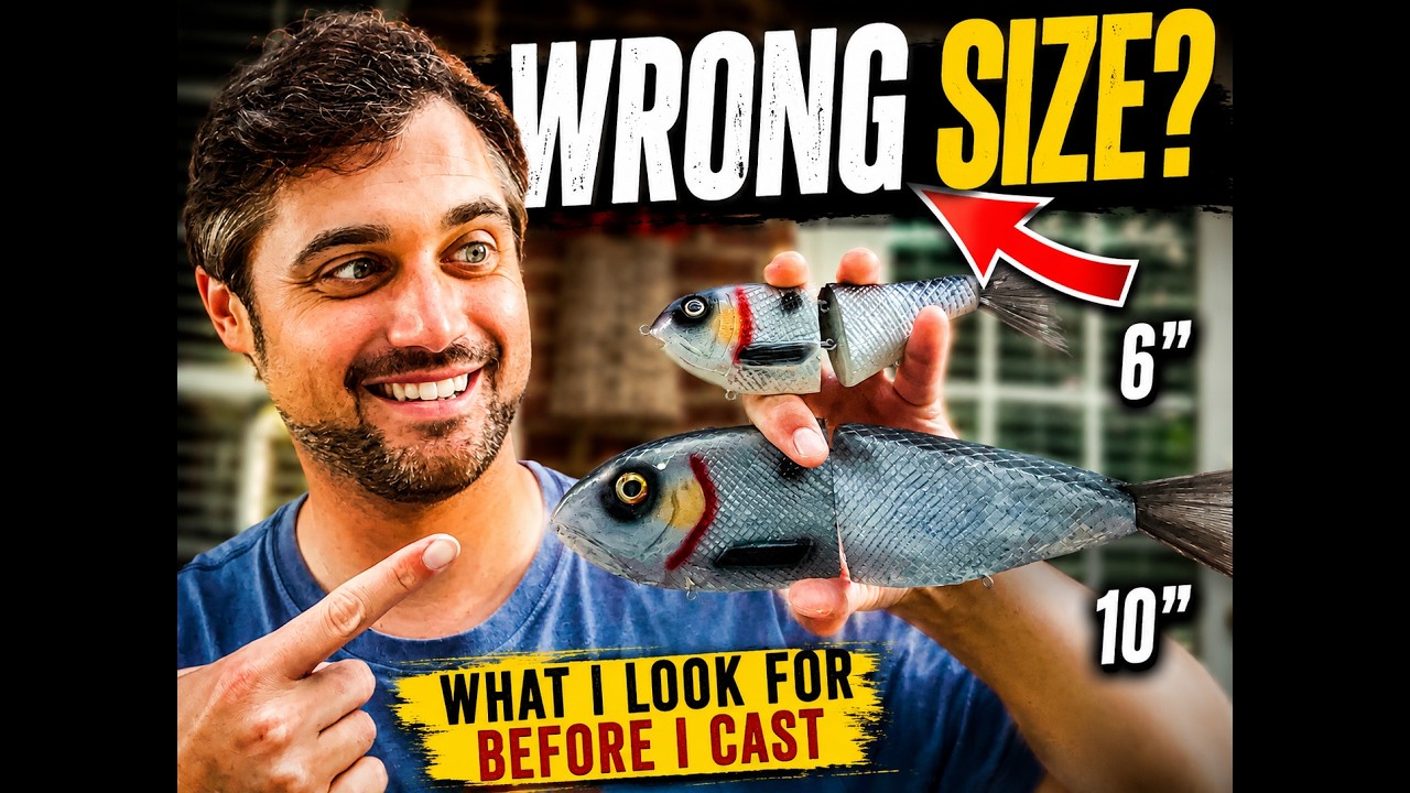 What Size Glide Bait Should You Throw? How I Choose Based on the Fish I'm Targeting