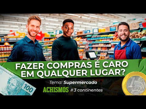 QUAIS SÃO OS PREÇOS DOS SUPERMERCADOS DE CADA CONTINENTE
