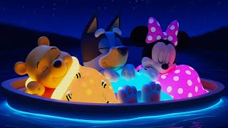 Blueys Peaceful Night With Pooh & Minnie Relaxing Music For Stress Relief & Deep Sleep