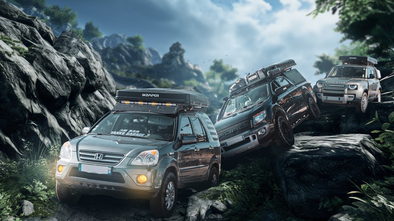 FLANC de FALAISE en 4x4 !! Défi 10 jours dans les Pyrénées (Road Trip)