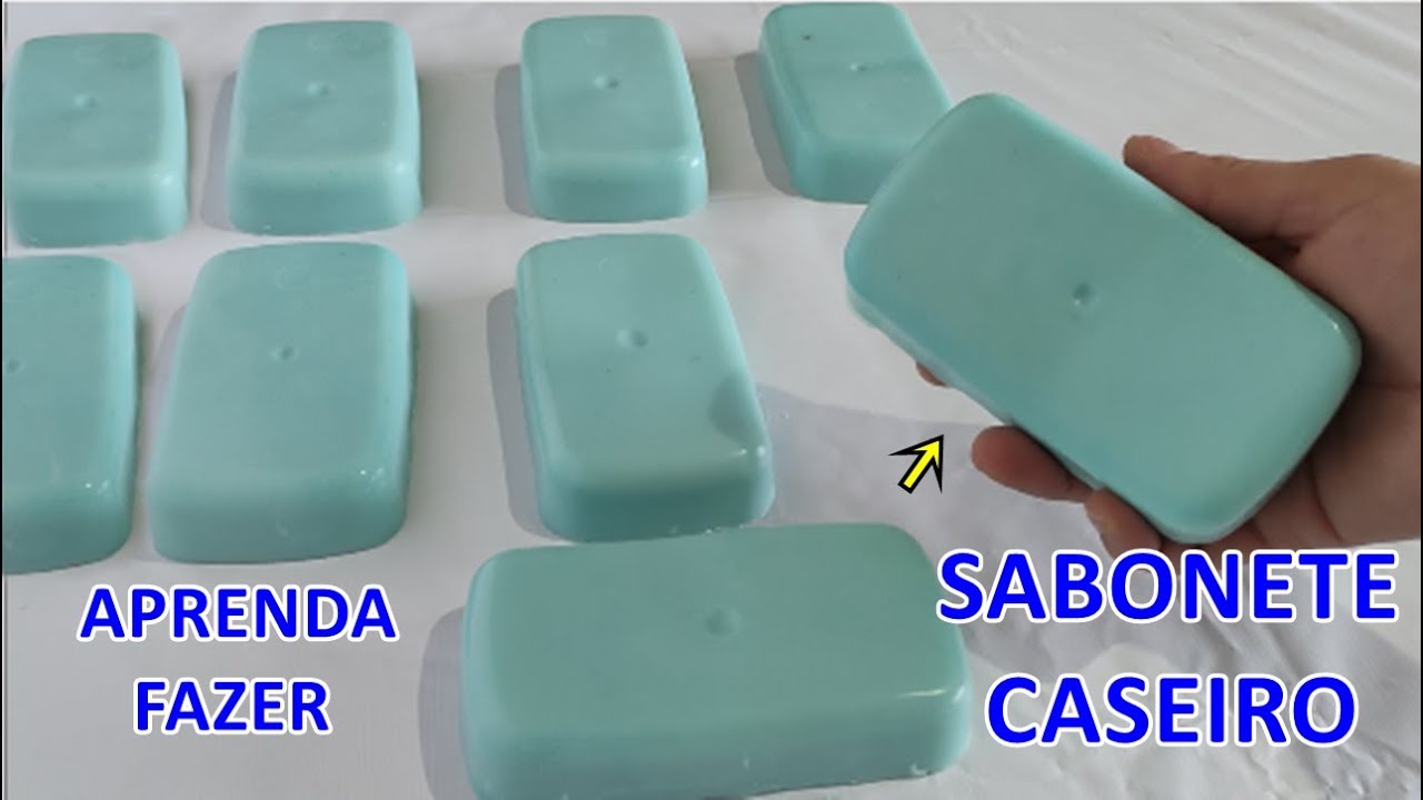Faça Sabonete em Barra Sem Soda PERFUMADO  FÁCIL de FAZER  Poucos Ingredientes