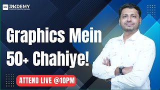 Graphics Mein 50+ Chahiye? | Engineering Graphics | SEM-II | RK Sir | RKDEMY screenshot 1