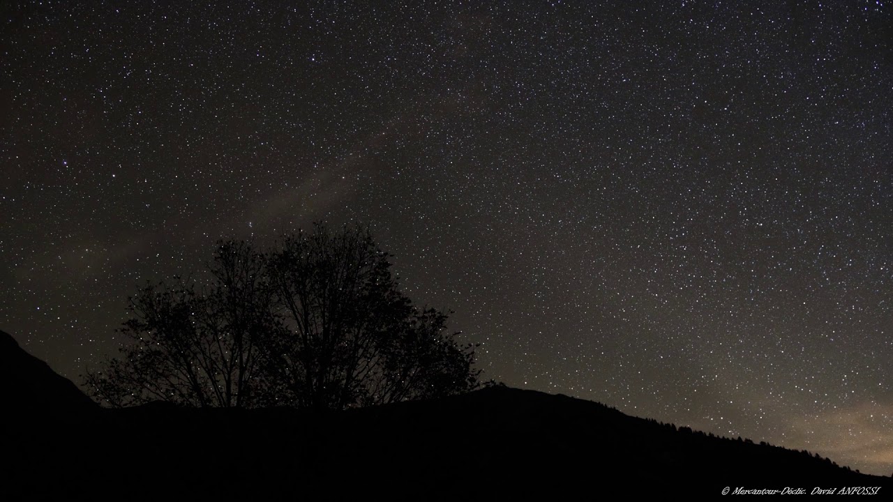 Timelapse Ciel étoilé