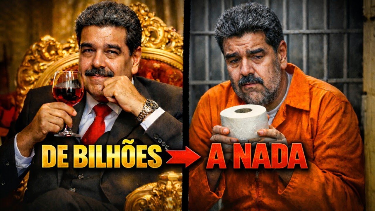 ELE ROUBOU BILHÕES E AGORA IMPLORA POR PAPEL HIGIÊNICO: As HUMILHAÇÕES de Maduro na Prisão