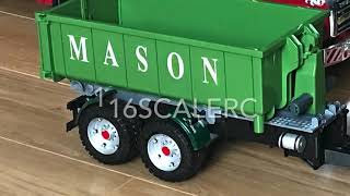 Bruder RoRo Bin Trailer RC Conversion