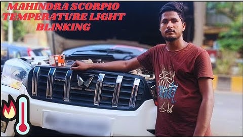 Mahindra Scorpio Temperature Light Blinking | Check Engine Light Issue DTC - P011800