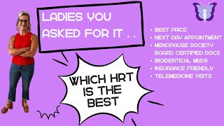 Best HRT (Hormone Replacement) for Menopause and Perimenopause-My cost out of pocket using insurance