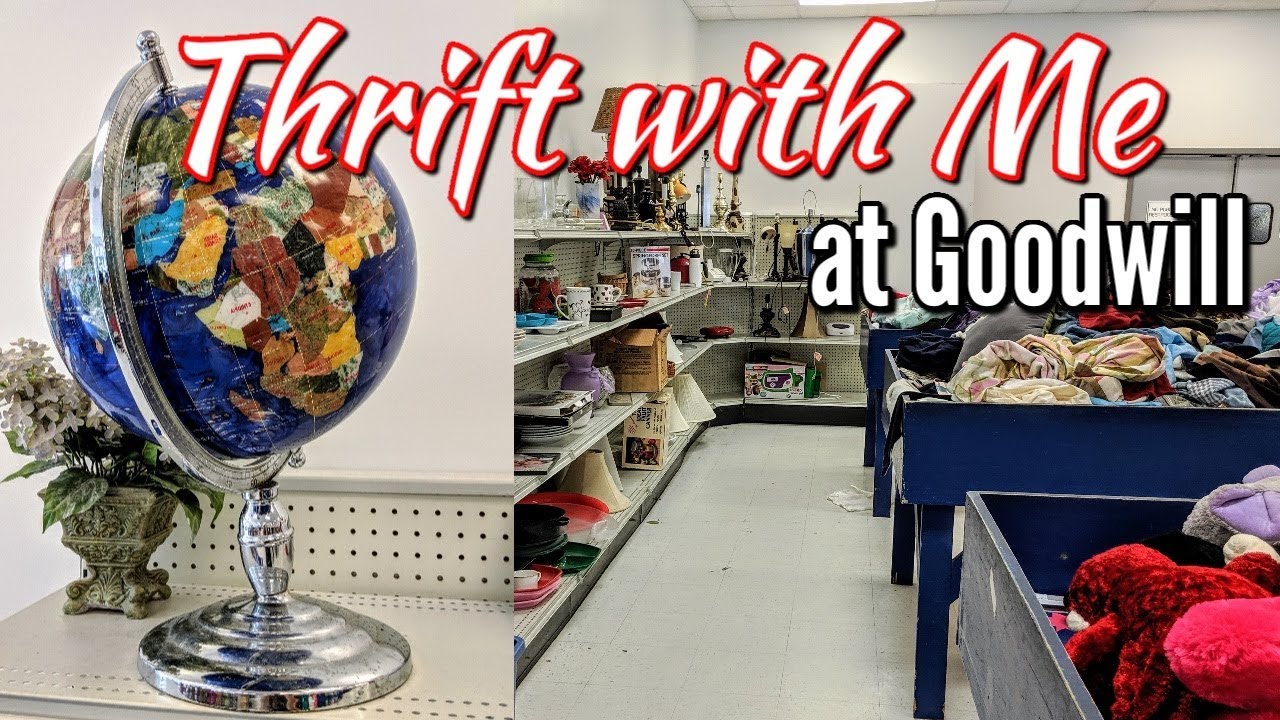 Thrifting at Goodwill+Home Thrift Haul Styling & OrganizingProject