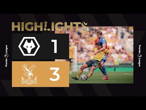 Video highlights for Wolves 1-3 Crystal Palace