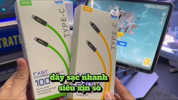 "Dây sạc nhanh Piva: Giải pháp hoàn hảo cho game thủ và laptop!"