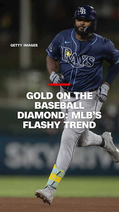 Gold on the baseball diamond: MLB’s flashy trend