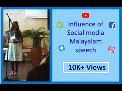 speech about social media in malayalam