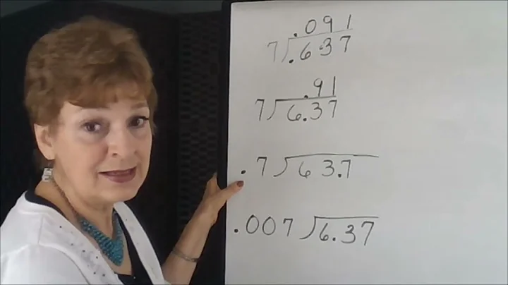 Division - Dividing Decimals Example 2