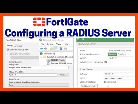 FortiGate Radius Configuration
