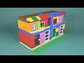 Lego Apartment (003) Building Instructions - LEGO Classic How To Build - DIY