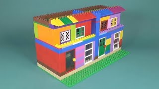 Lego Apartment (003) Building Instructions - LEGO Classic How To Build - DIY
