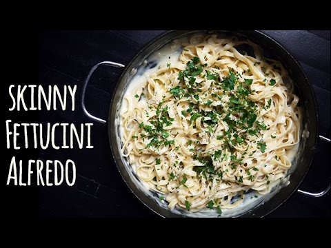 Skinny Fettuccine Alfredo recipe: Easy dinner, healthy pasta | One Hungry Mama