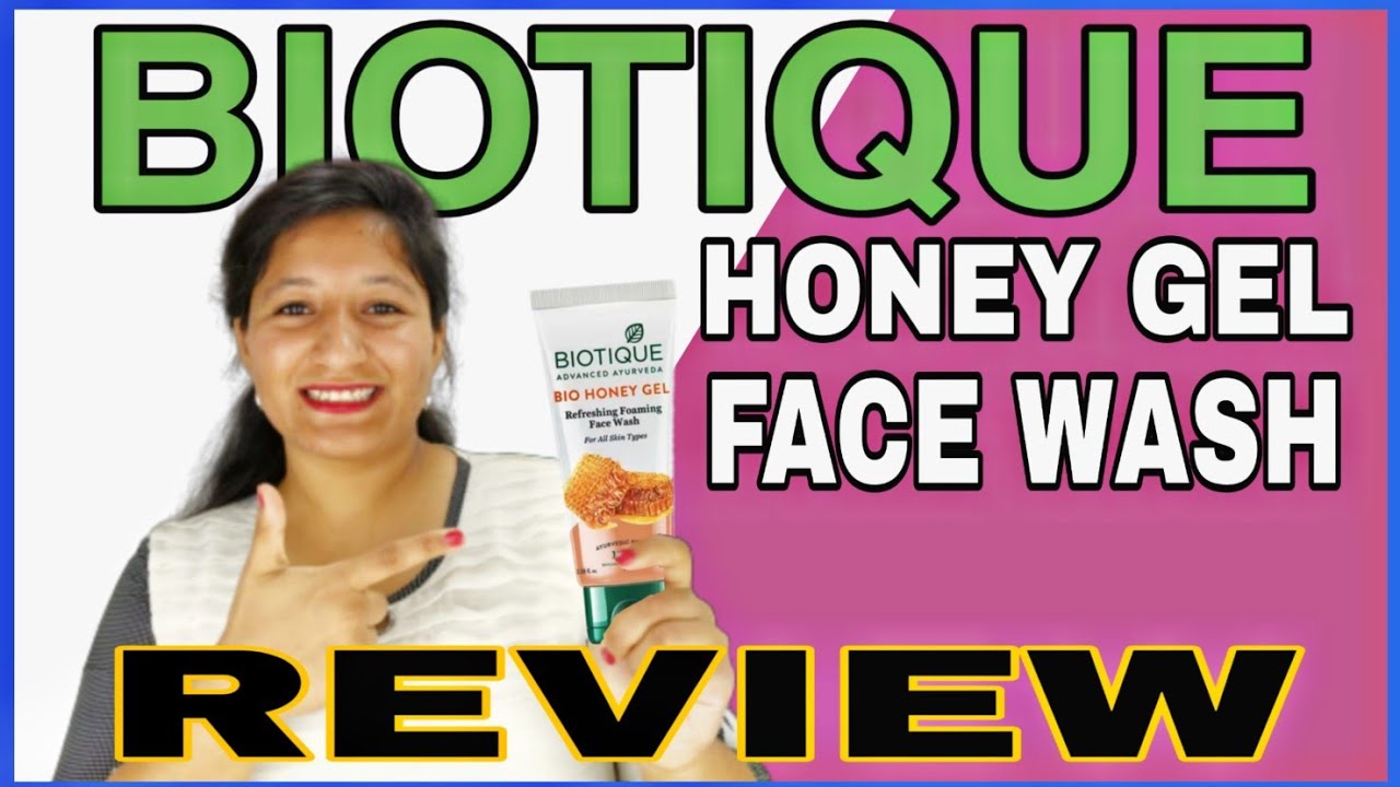 Biotique Honey Gel Face Wash Review/ For All Skin Types Glowing