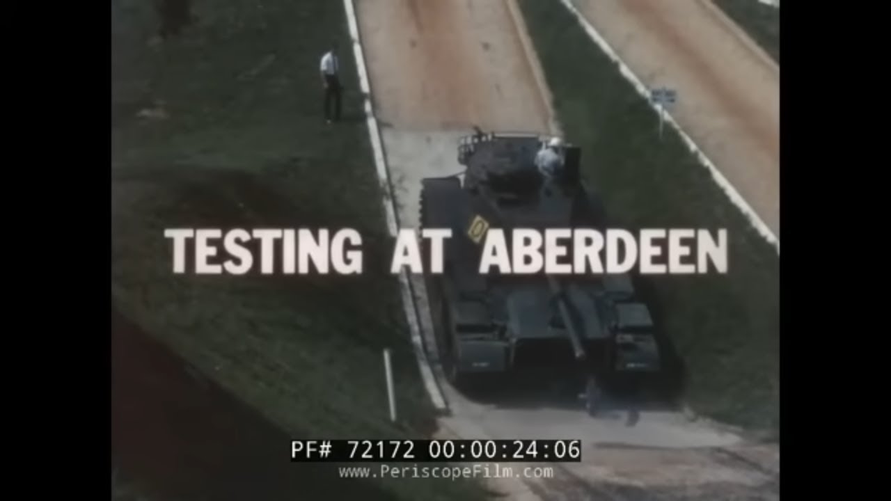 TESTING WEAPONS AT THE U.S. ARMY ABERDEEN PROVING GROUND 72172 YouTube