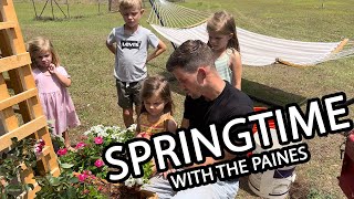 SPRING WITH THE PAINES! FLOWERS, PAINT, AND TRANSFORMING AN OUTDOOR SPACE IN FLORIDA