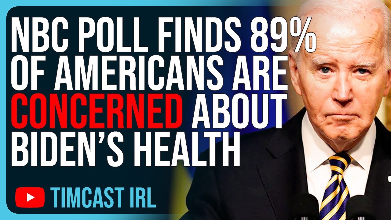NBC Poll Finds 89% Of Americans Are CONCERNED About Biden’s Health, This Is VERY BAD