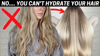 Stop Trying to Hydrate Your Hair... The Science Behind Hyaluronic Acid for Hair & Hair Hydration