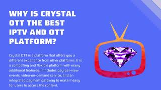 Become an IPTV Reseller Crystal OTT Server  Price