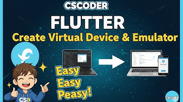 How to Create Virtual Device Emulator in Flutter | Android Studio AVD Setup Step by Step | CS Coder