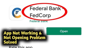 Fix FedCorp App Not Working and Not Opening Problem Solved