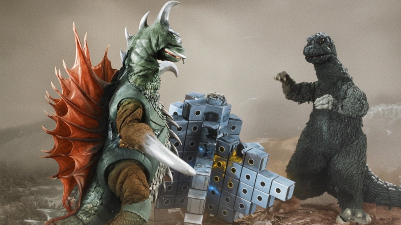 Released in 1972. A unique entry in the Showa Godzilla series The