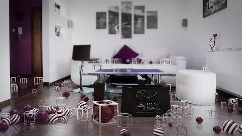 Creating advanced 3d motion graphics in Cinema 4d and After effects ," Box Studio Project "